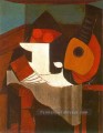 Livre compotier et mandoline 1924 Cubisme